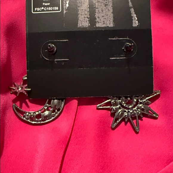 Torrid Silver Celestial Earrings - Picture 2 of 6